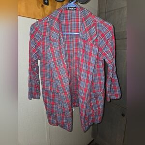 ****Light Checkered Blazer